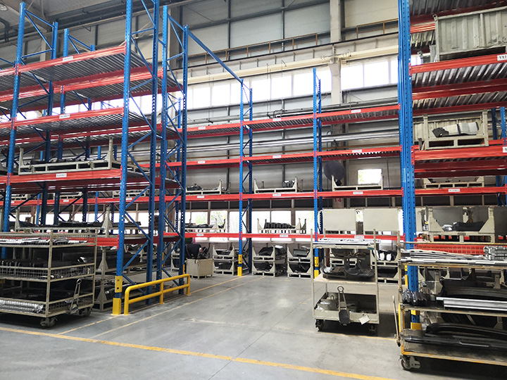 重型鐵箱貨架項目案例